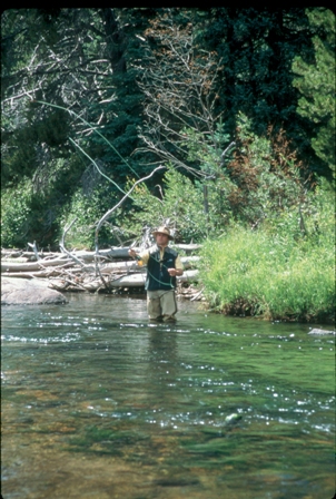 Fly fishing at Vista Verde Ranch Fly fishing at Vista Verde Ranch
