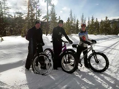 Winter Activities Colorado Ranch Vista Verde Snow Bike Fat Biking