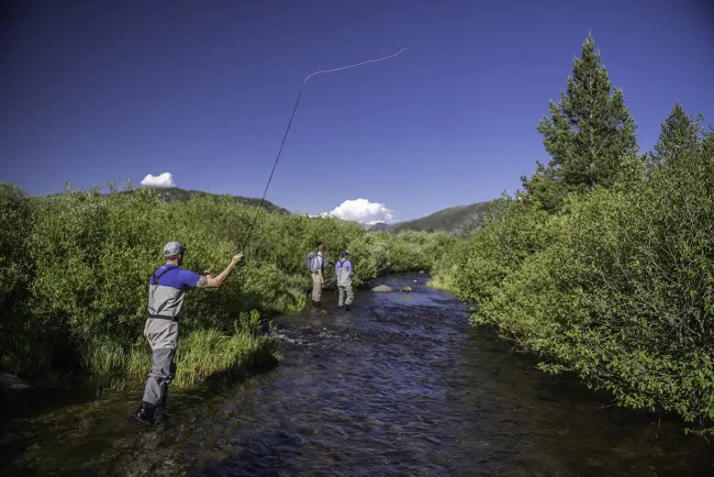 Fly Fishing Rocky Mountain Colorado Vista Verde Ranch