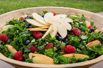 power greens salad for website power greens salad at luxury dude ranch