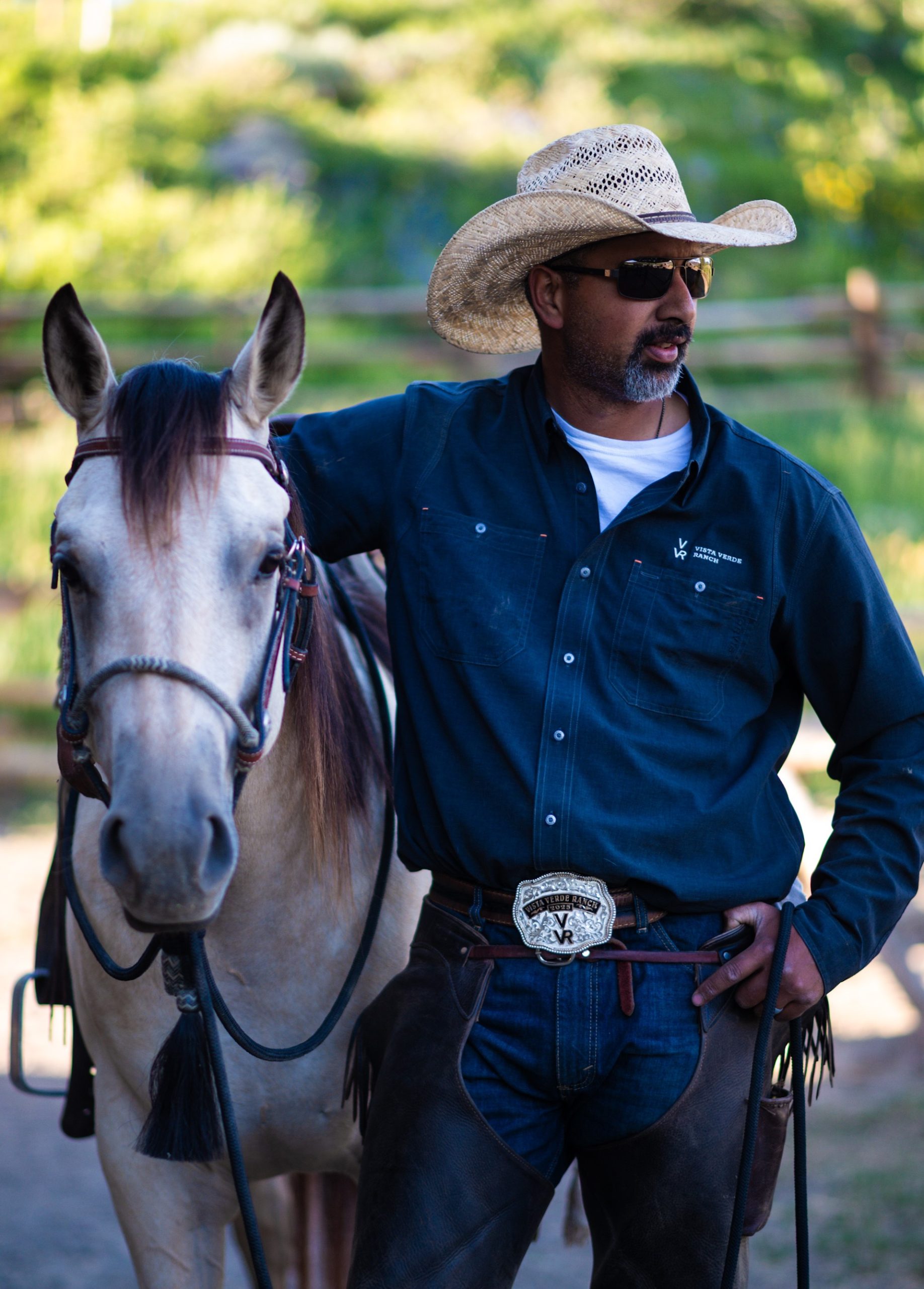 KP with horse and belt buckle