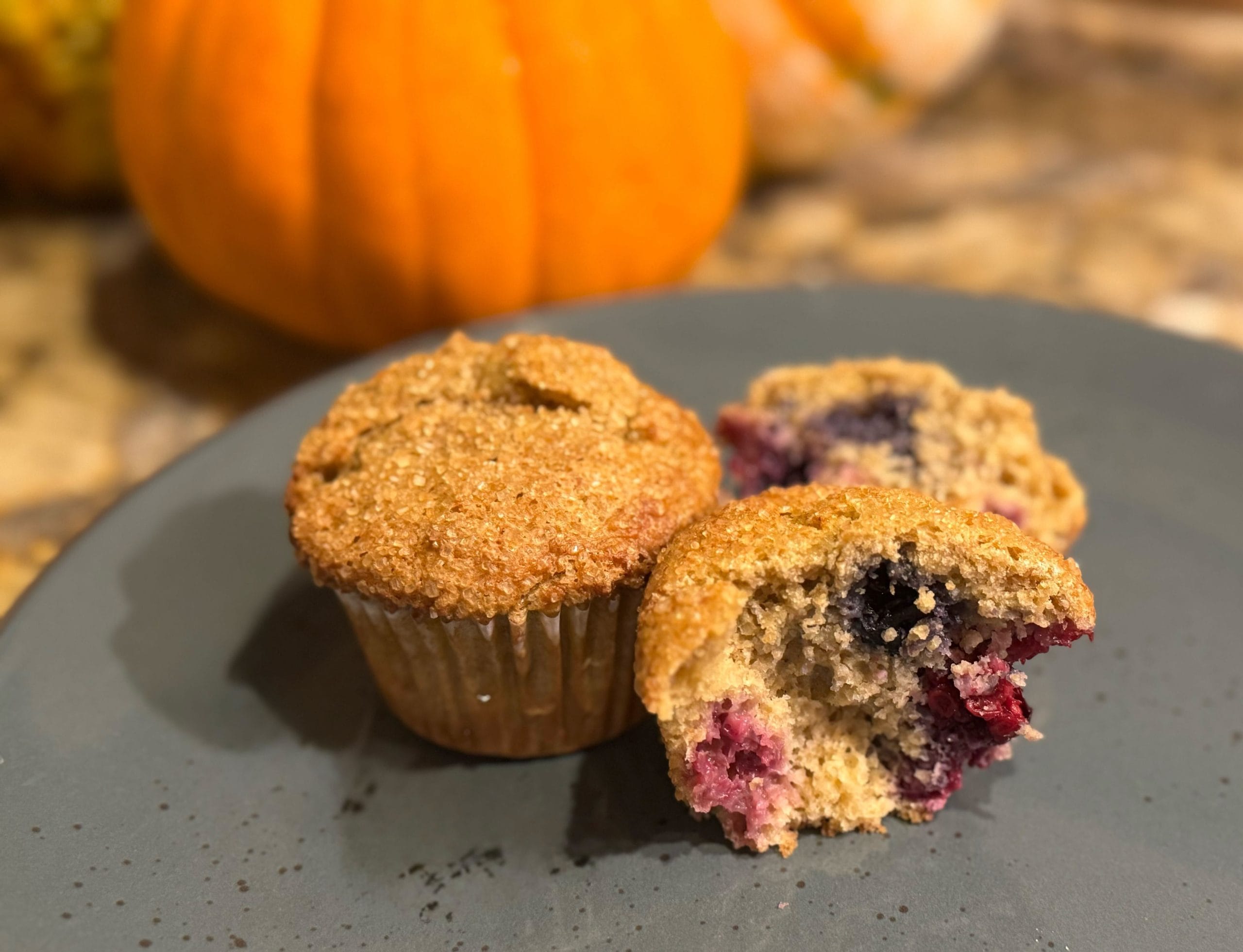 Oat muffins for fall