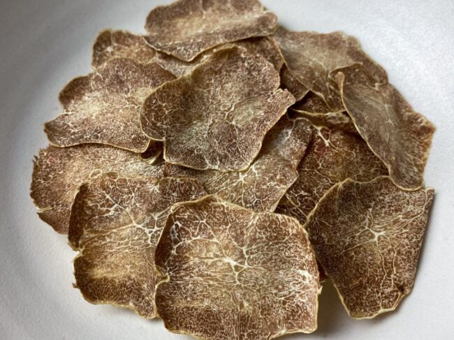 Image of truffles on plate
