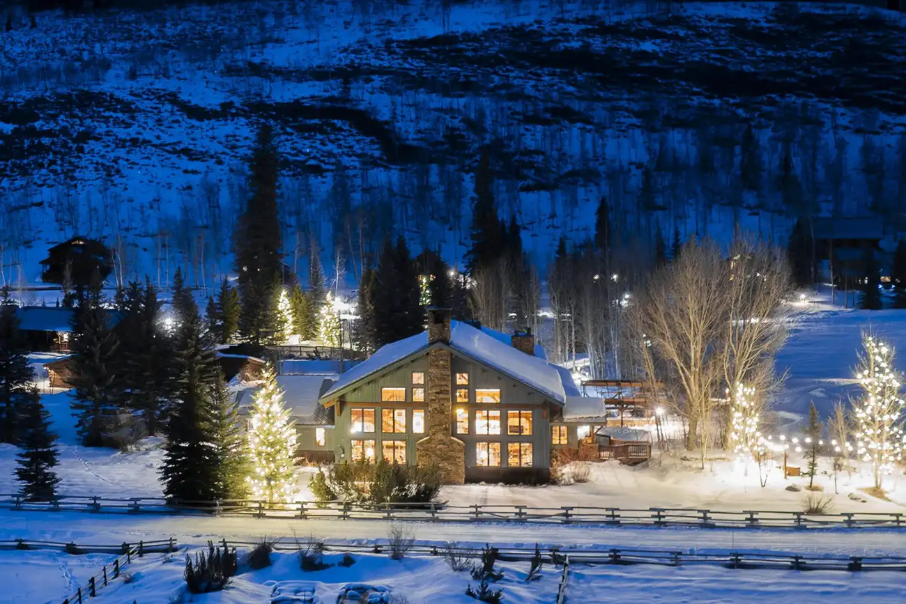 Christmas at Vista Verde Ranch Colorado