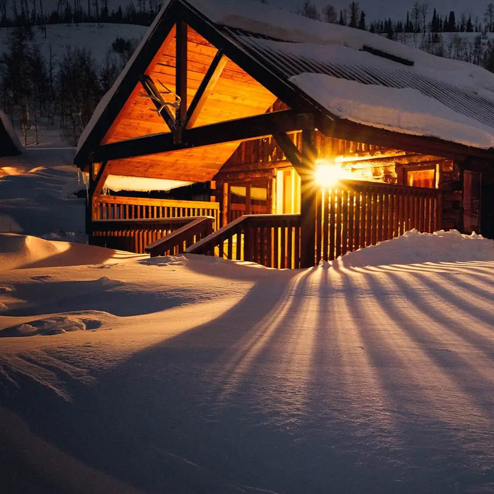 Cozy Cabins Accommodations Christmas Colorado Vacation Vista Verde Ranch