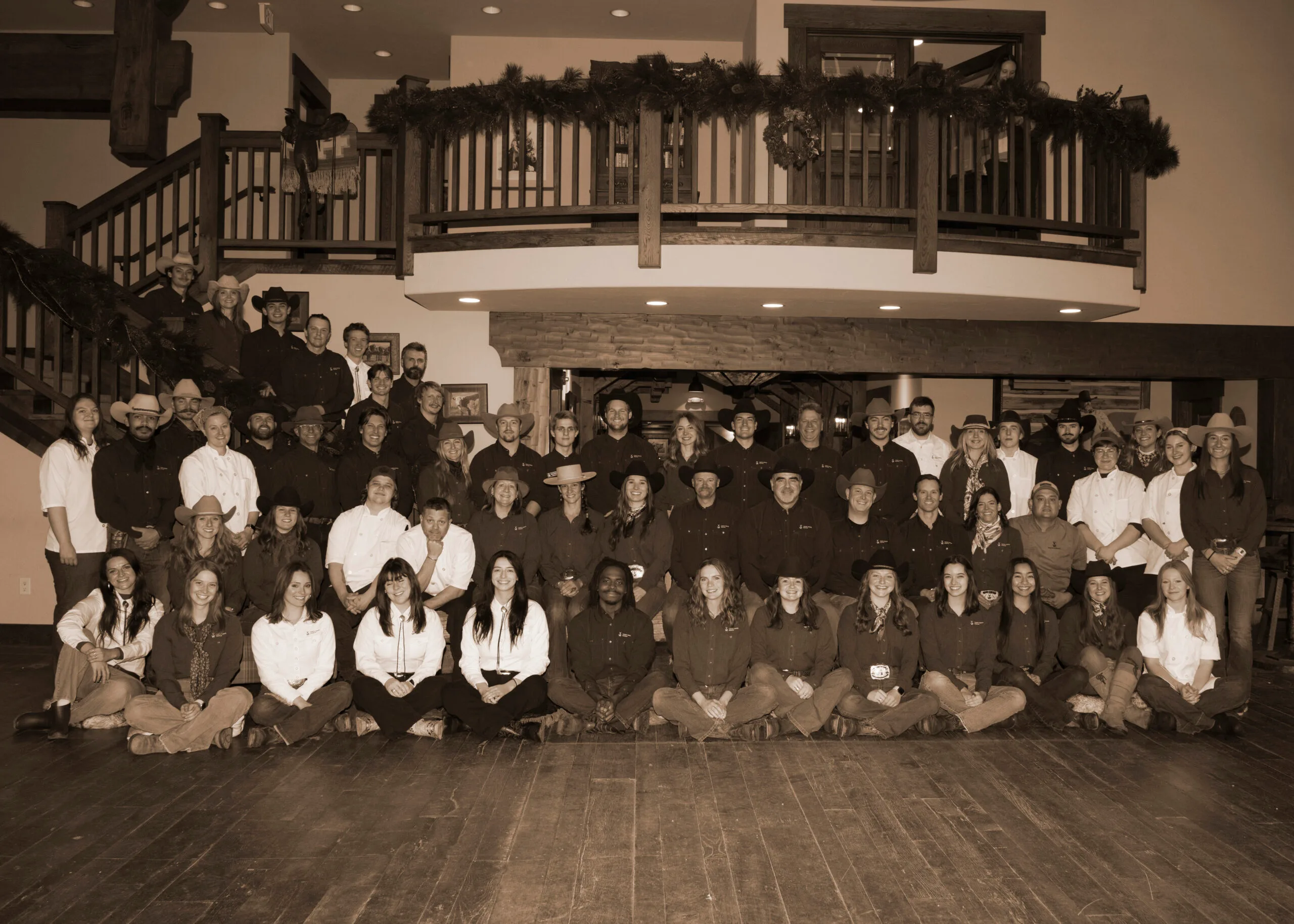 Group image of the Vista Verde Ranch staff