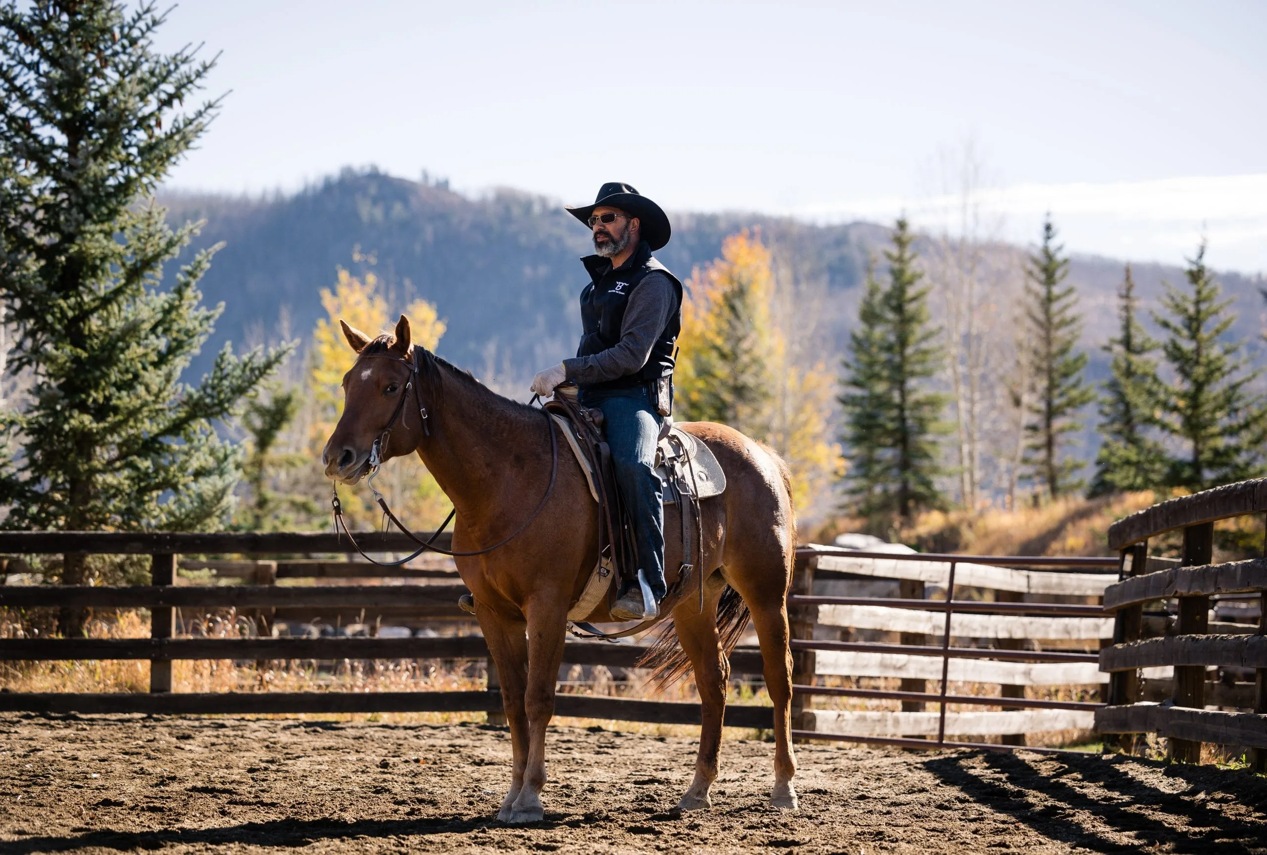KP on horse