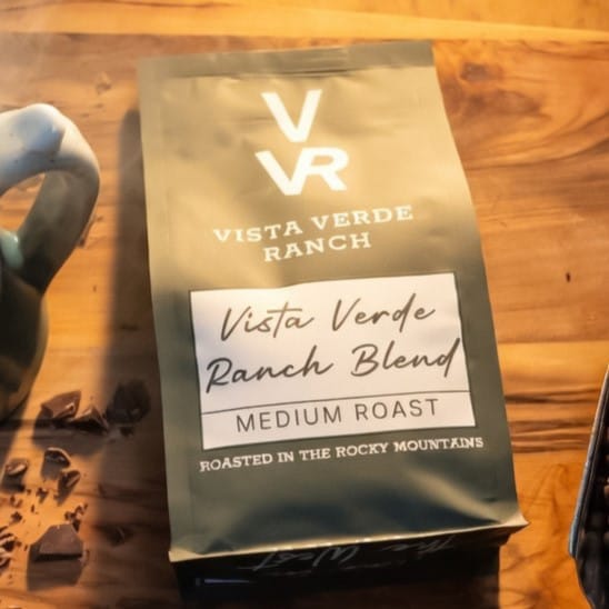 Bag of Vista Verde Ranch coffee blend
