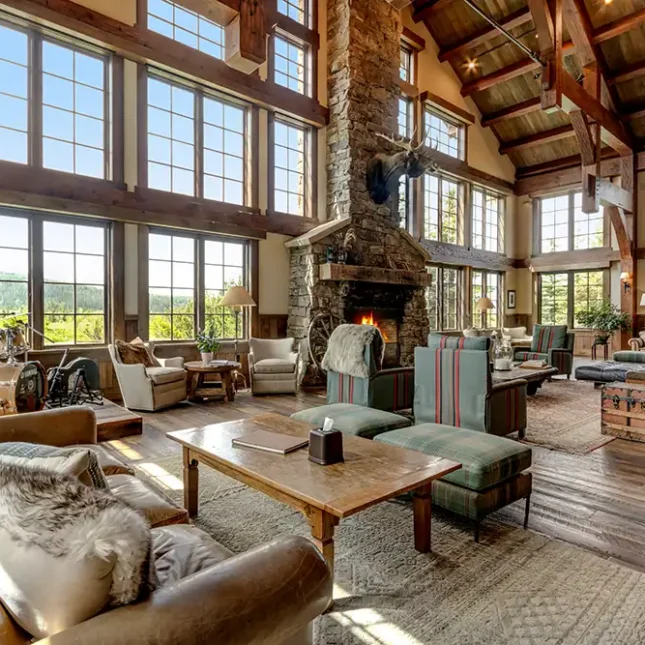 Great Room at Vista Verde Ranch, Colorado Vacation