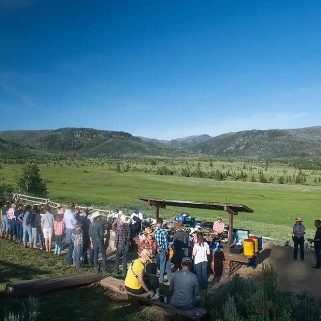 Steak Ride provides stunning western-facing views of the sunset.