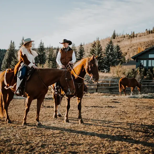 Gorgeous pasture directly in front of our main lodge