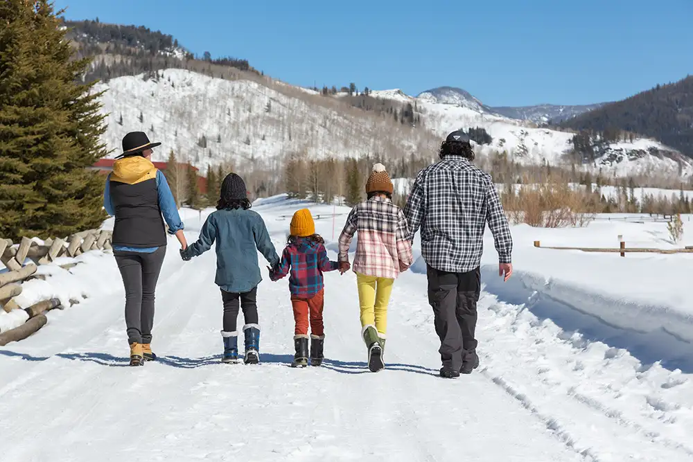 Family Vacations at Vista Verde Resort and Ranch in Colorado, Winter Vacation and Activities