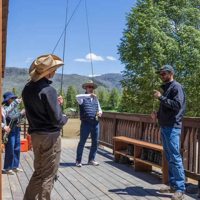 Summer Family Vacations at Vista Verde Luxury Resort Ranch in Colorado, Dude Ranch, Guided Fly Fishing