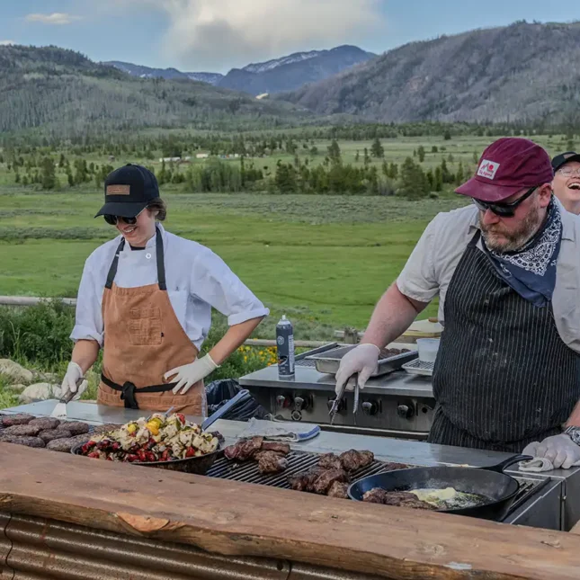 Vista Verde Ranch Colorado Luxury Resort Ranch Dining Cookouts Steak Ride Horseback