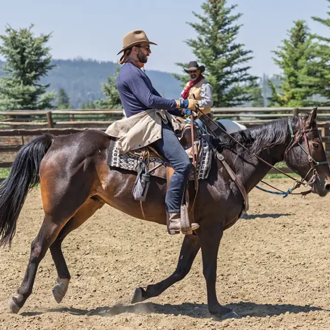 Vista Verde Guest Ranch Colorado Horsemanship Rhythm and Balance Clinic