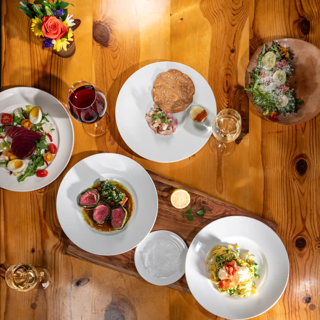food-and-wine-vista-verde-ranch-colorado-luxury-vacation-forma-dinners